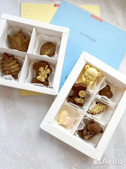 Шоколад ручной работы на 1 сентября