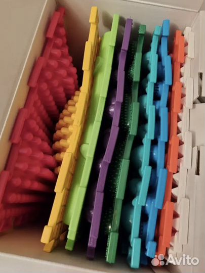 Ортодон 9 пазлов ортопедический массажный коврик