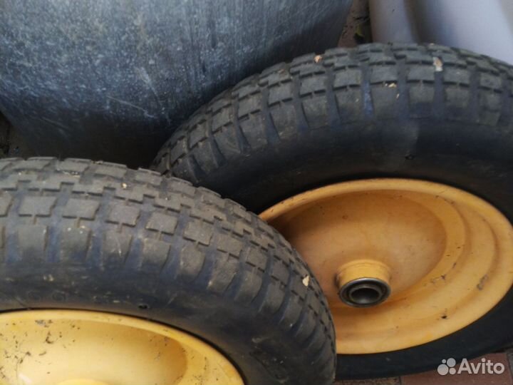 Колеса для садовой тачки