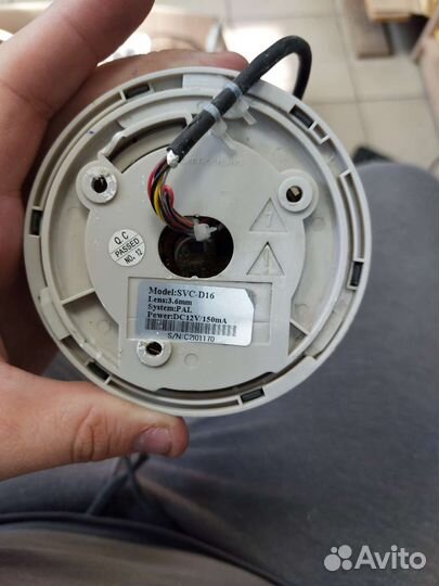 Камера видеонаблюдения купольная,регистратор на 16