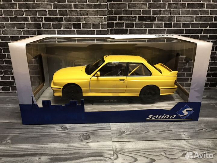 Solido 1/18 BMW M3 E30 Street Fighter