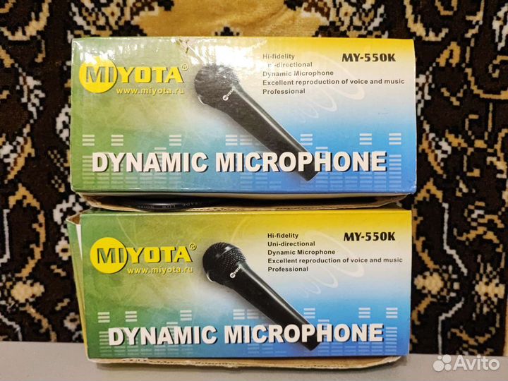 Микрофон miyota динамический