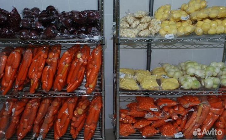 Овощи в вакумной упаковке