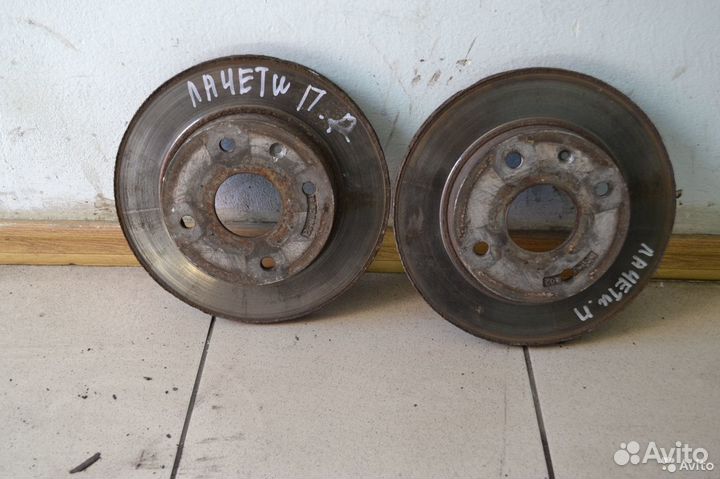 Тормозной диск передний Chevrolet Лачетти