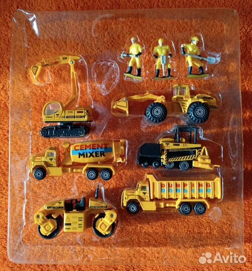 Набор игрушек строительная техника