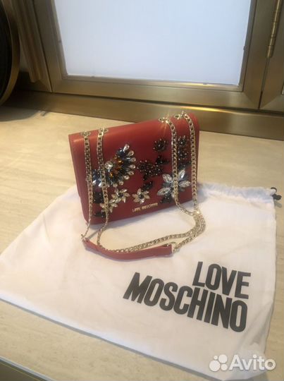 Сумка оригинал Love Moschino новая 20*15*8