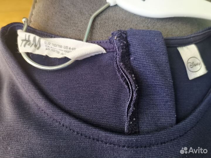 Нарядное платье для девочки hm 110/116