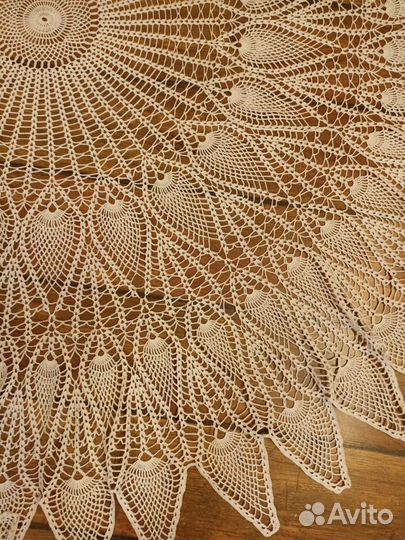 Скатерть вязаная