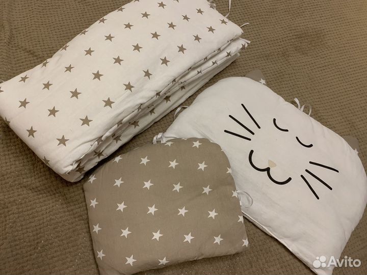 Бортики в детскую кроватку