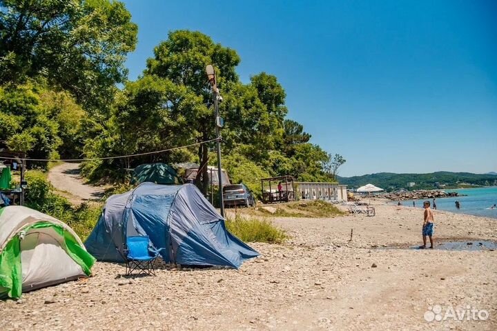 Кемпинг на Черном море