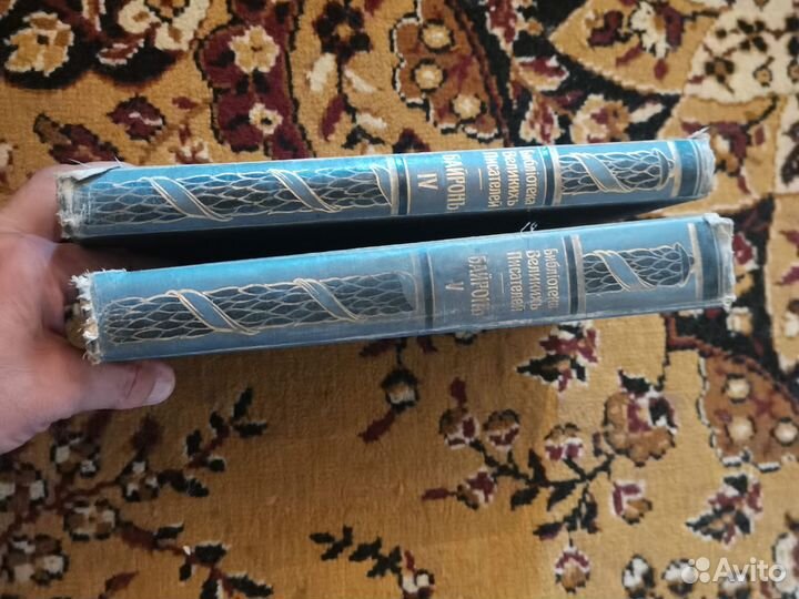 Книги Байрон 2 и 3 том 1904 г