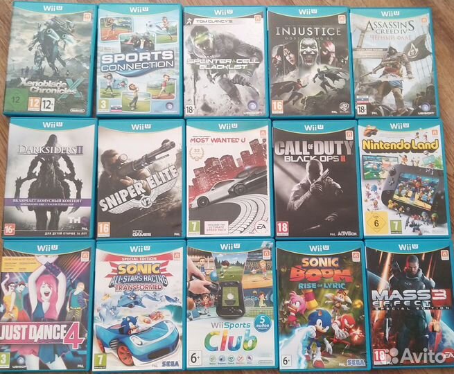 Игры для nintendo WiiU