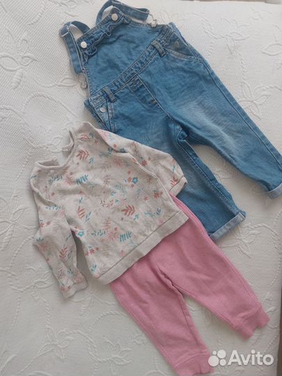 Вещи пакетом 80-86,12-18, zara next TU Gap george