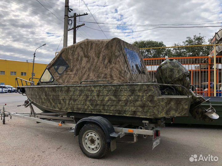 Лодка алюминиевая Русбот 45