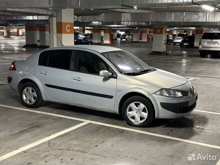 Renault Megane 1.6 МТ, 2004, 243 000 км