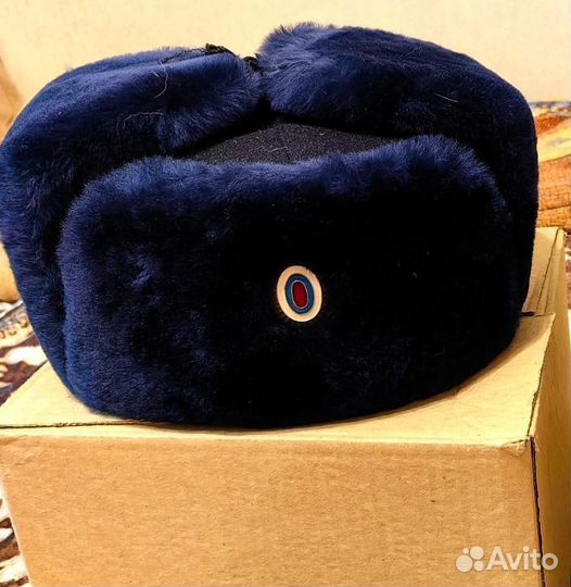 Мужская шапка. Полиция