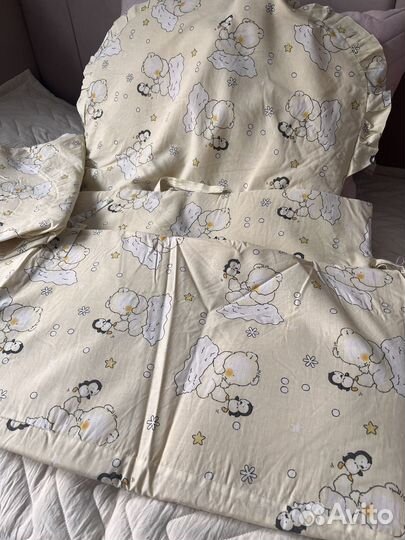 Бортики в кроватку