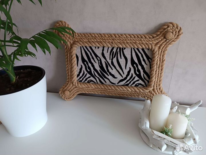 Декор ручная работа, рамка для фото