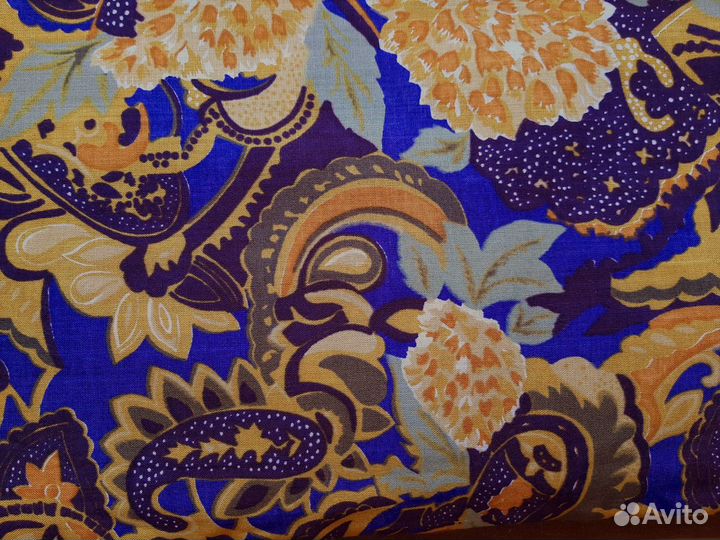 Ткань штапель, настоящ хлопок, на жару