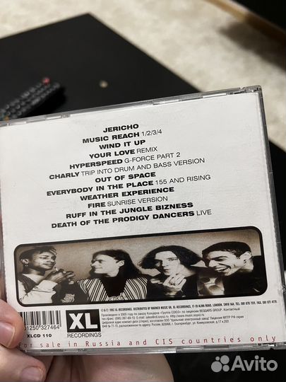 The Prodigy - eXperience с автографом Кита Флинта