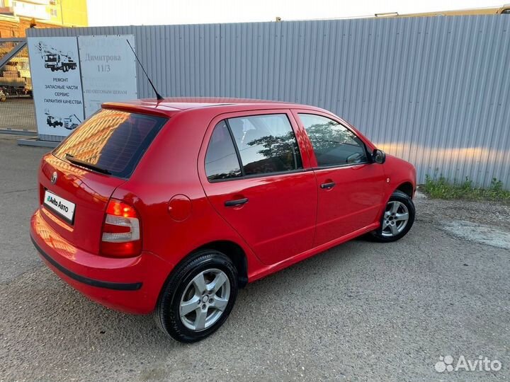 Skoda Fabia 1.2 МТ, 2005, 198 000 км