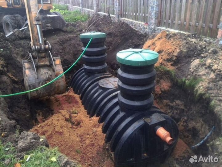 Септик Интал 7 переливной