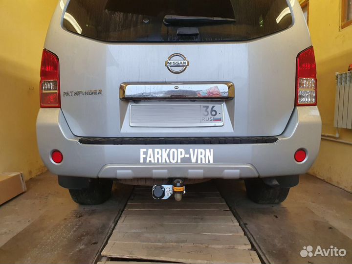 Фаркоп Motodor 91407-A на Nissan Pathfinder