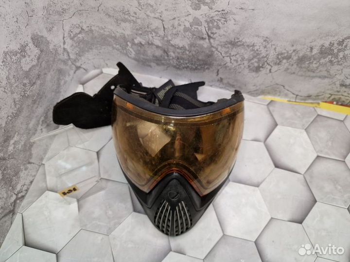 Маска пейнтбольная DYE I4, black