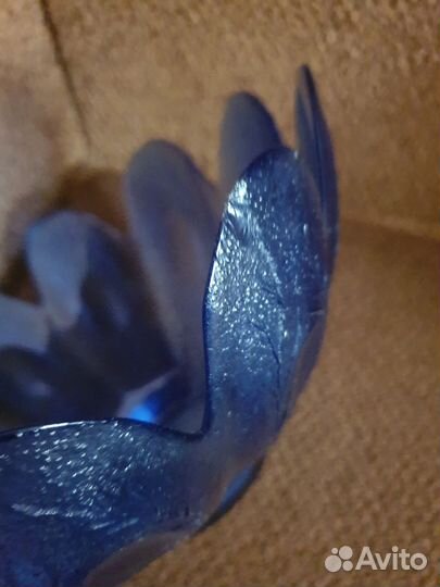 Ваза цветное стекло СССР