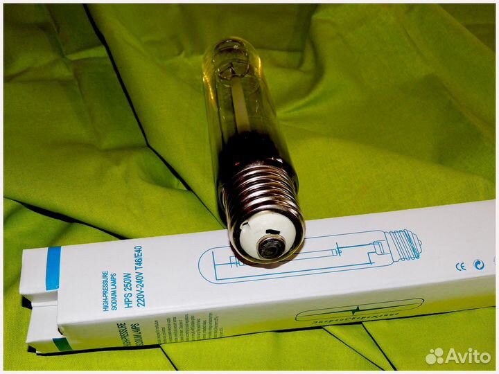 Лампа Днат 250 ватт для растений 2000 Кл