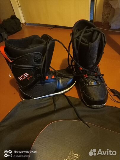 Сноуборд, крепления, ботинки