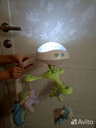 Мобиль на кроватку с проектором