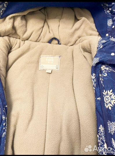 Зимний комбинезон для мальчика 86