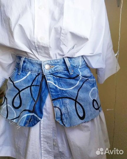 Пояс-баска апсайклинг