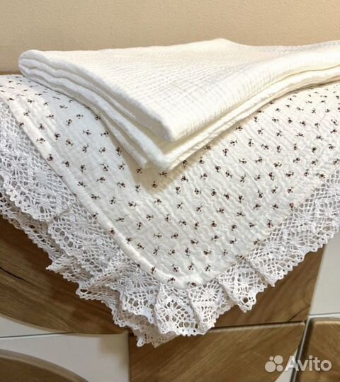 Муслиновый плед