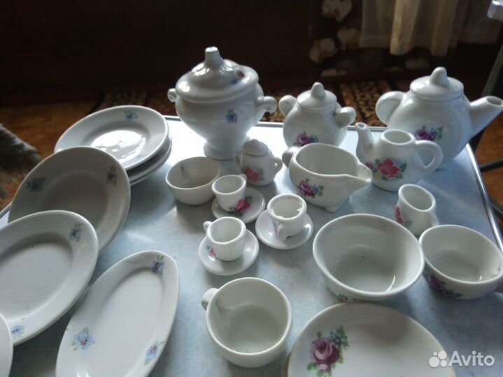 Кукольная посуда