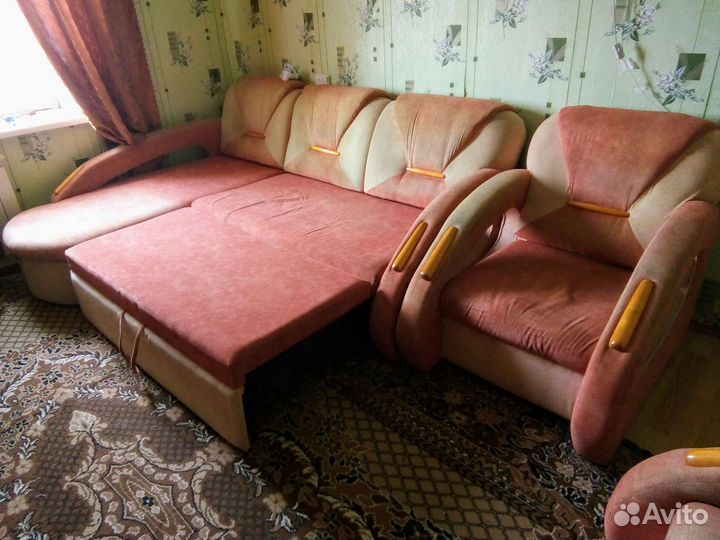 Угловой диван бу