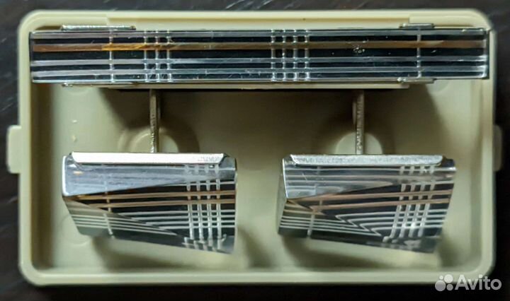 Запонки и зажим для галстука СССР