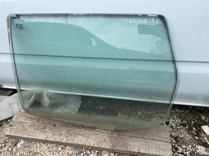 Стекло дверное заднее левое LADA Kalina универсал