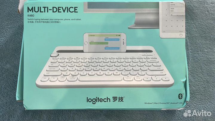 Bluetooth клавиатура logitech k480