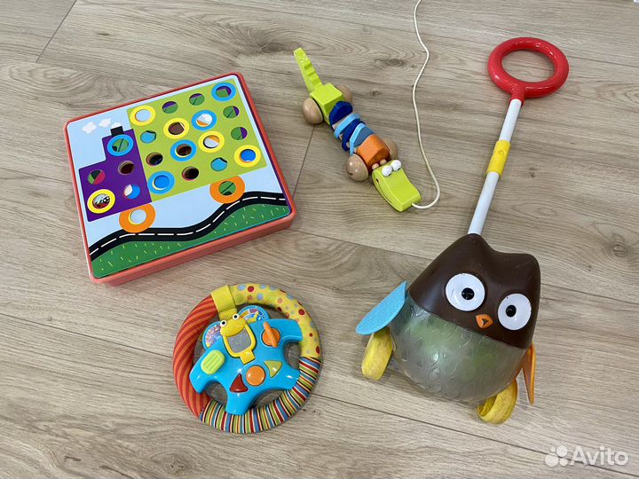 Игрушки для малышей 1-2 года пакетом
