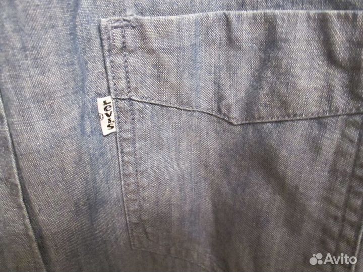 Джинсовая рубашка levis