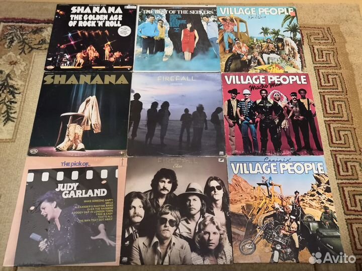 Пластинки импортные