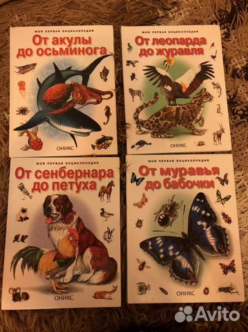 Детская книга / книги моя первая энциклопедия оник