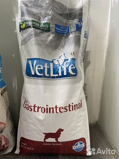 Корм для собак Vet Life Gastrointestinal