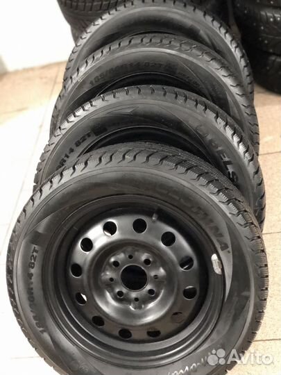 Зимние колеса R 14 на ваз (штампы)