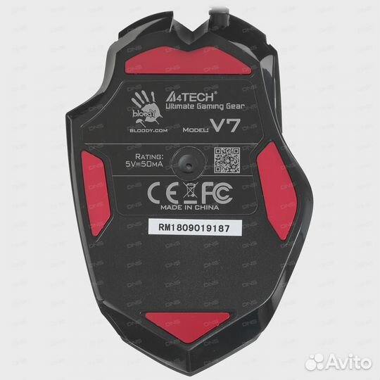 Мышь проводная A4Tech Bloody V7