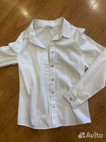 Рубашка школьная 140