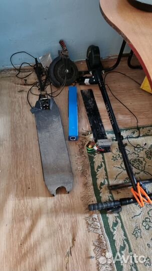 Самокат взрослый электрический. Обмен на велосипед