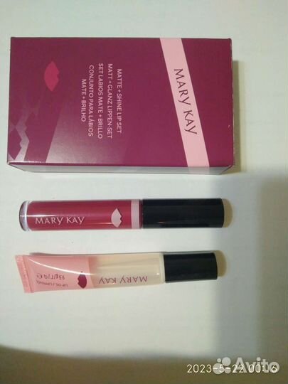 Блеск матовый + масло для губ